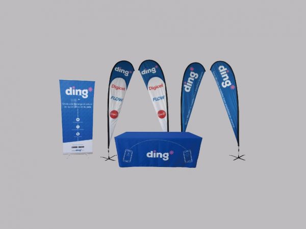 TEARDROP FLAG – CUSTOM PRINTED - Image 3