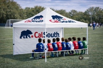 10×10 Custom Canopy w/Backwall, Matador- Commercial Grade aluminum frame