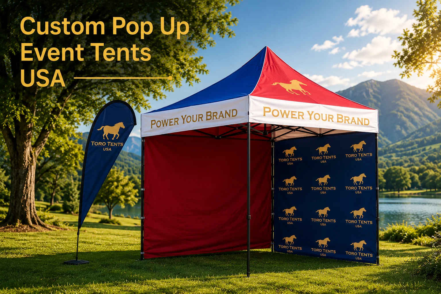 Custom Pop Up Event Tents USA