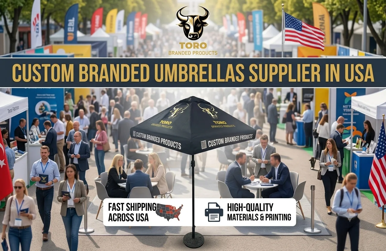 Custom Branded Umbrellas Supplier in USA
