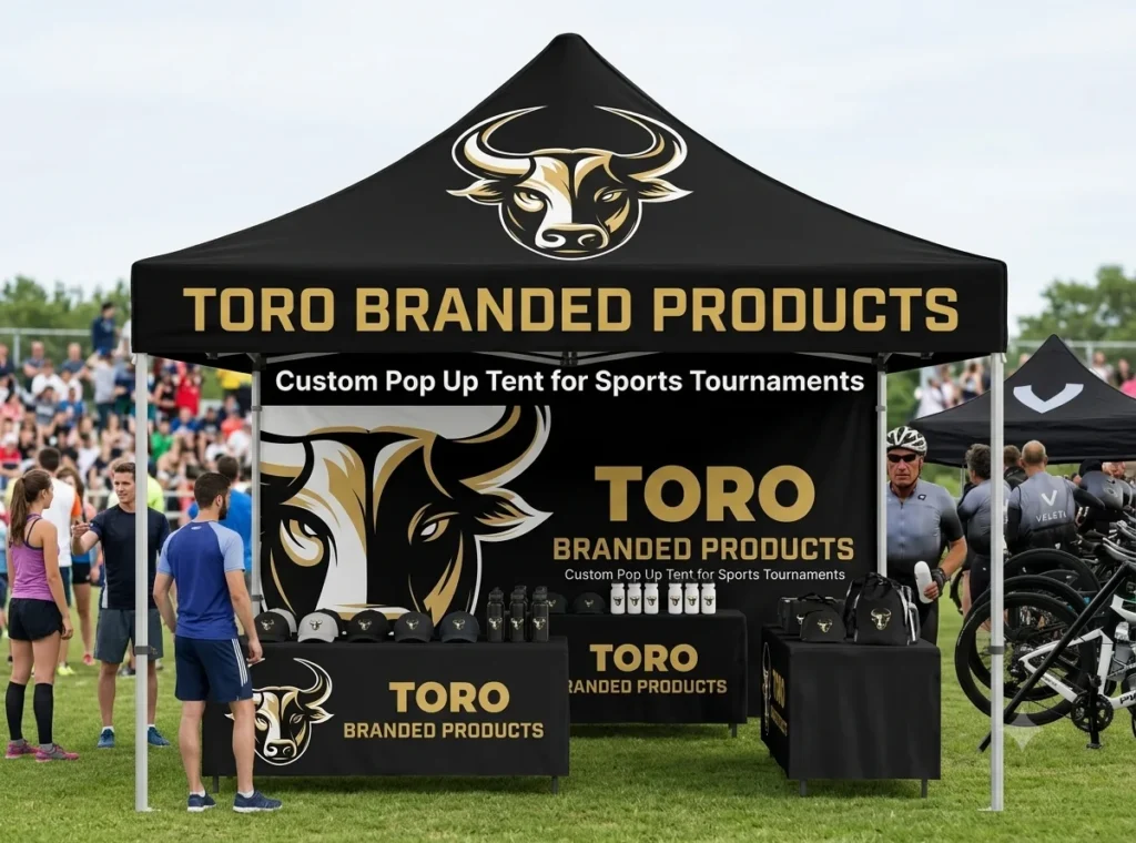 Custom Pop Up Tent for Sports Tournaments