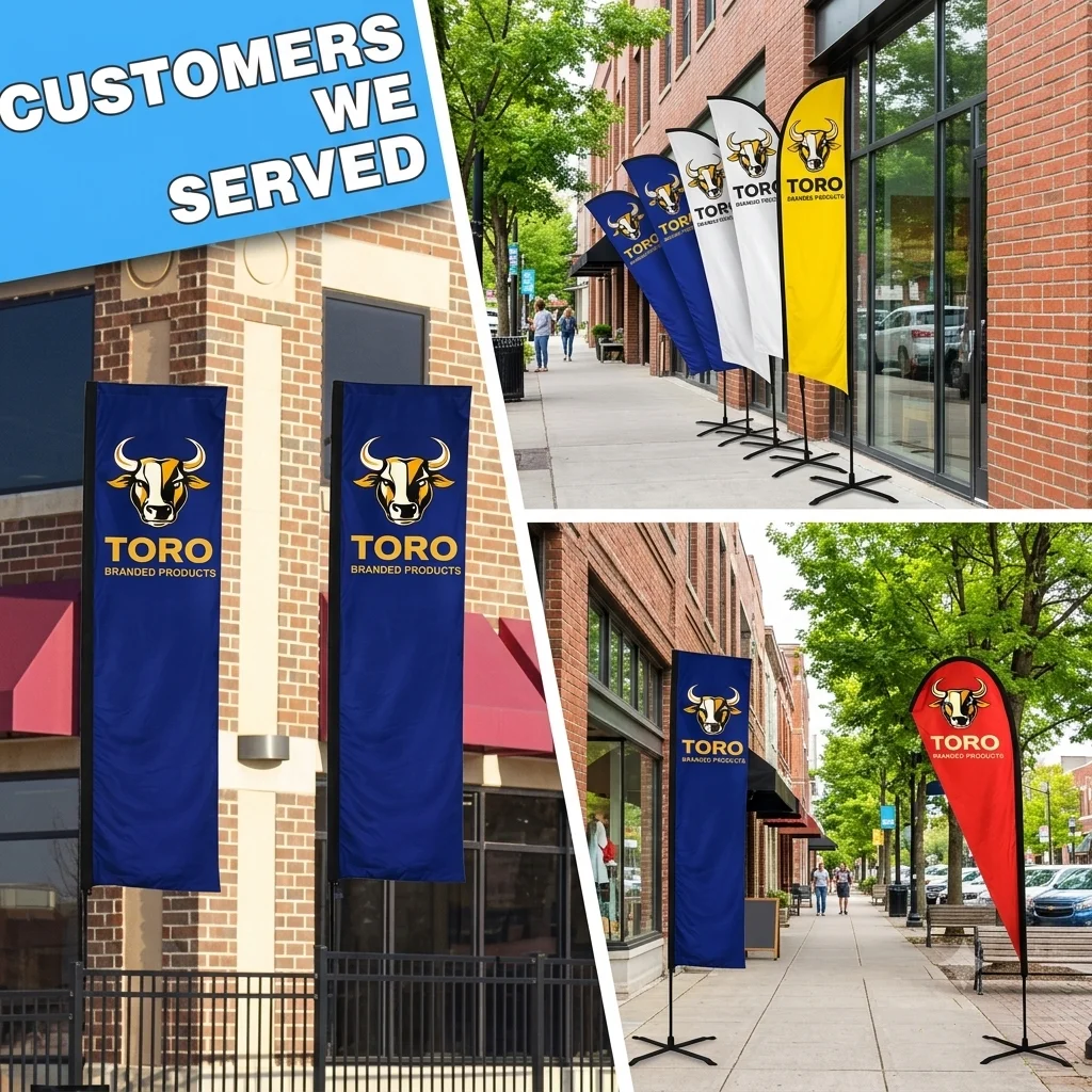 Custom Feather Flags for California Events